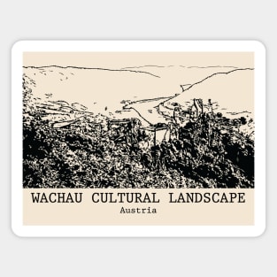 Wachau Cultural Landscape - Austria Magnet